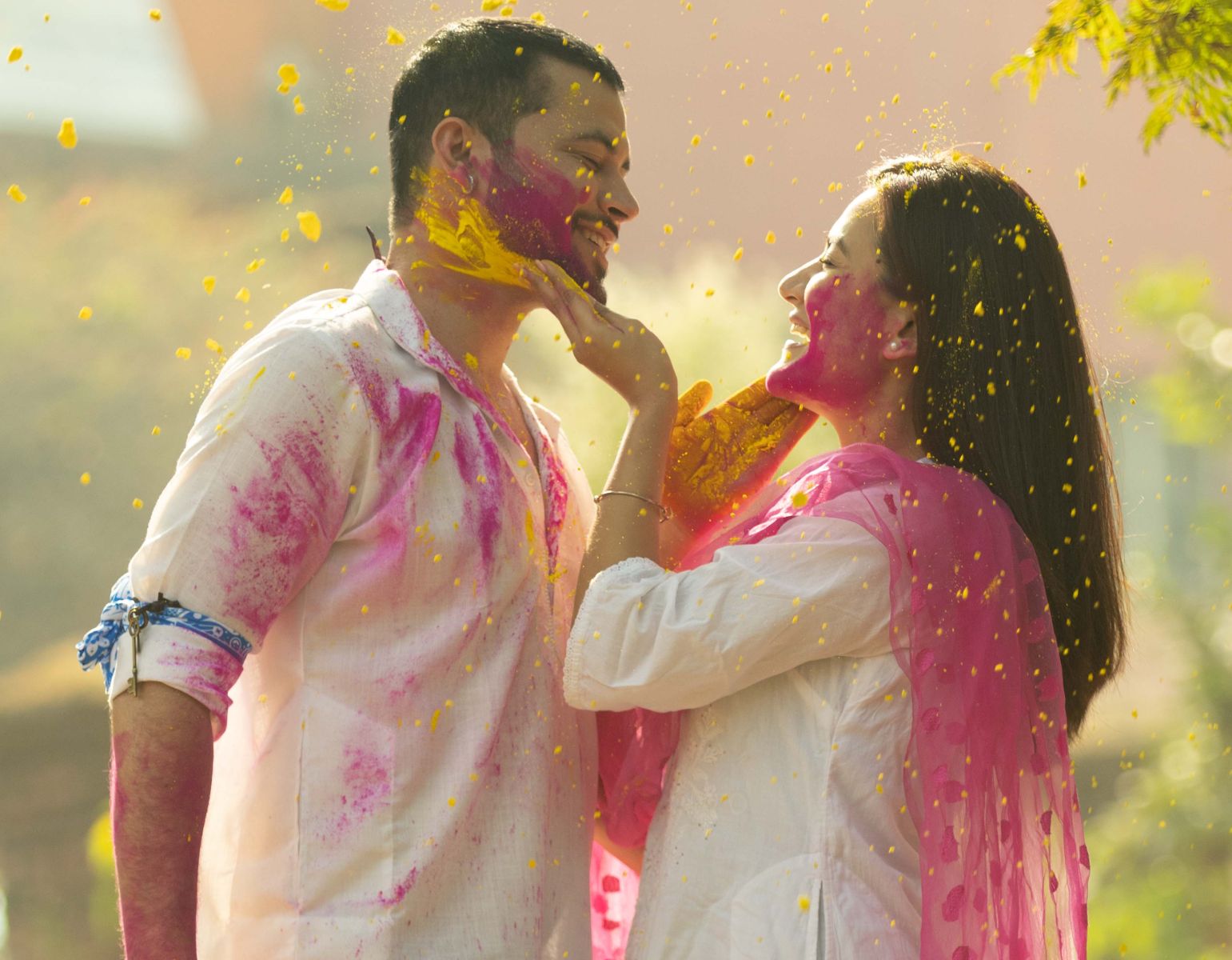 Arun Chhetri  and Subeksha Khadka 